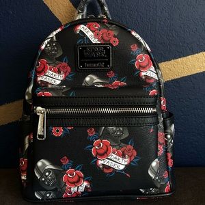 Darth Vader Tattoo Loungefly Mini Backpack